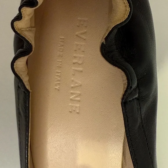 Everlane Black Leather Women's Heels - Picture 3 of 5